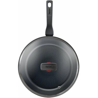  Сковорода Tefal Force 4218926, с крышкой, черный 