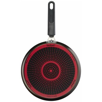  Сковорода блинная Tefal Easy Plus Э 04237522, без крышки, черный 