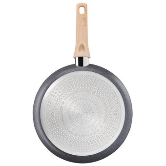  Сковорода Tefal Natural Force G2660672, без крышки, серый 