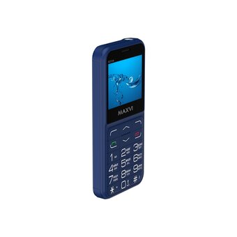  Мобильный телефон MAXVI B231ds Blue 