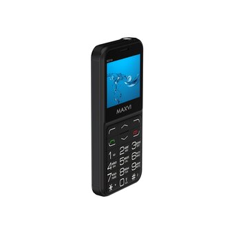  Мобильный телефон MAXVI B231ds Black 