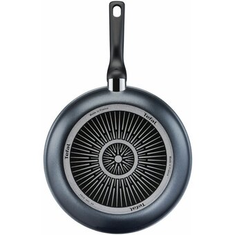  Сковорода Tefal Force 4218928, с крышкой, черный 