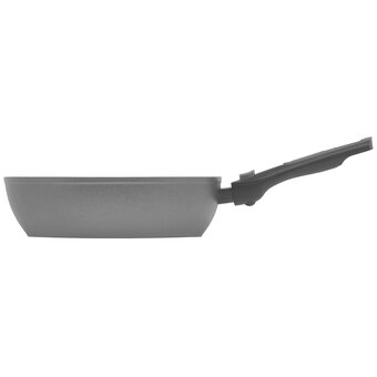 Сковорода Polaris Monolit 26F, без крышки, черный 