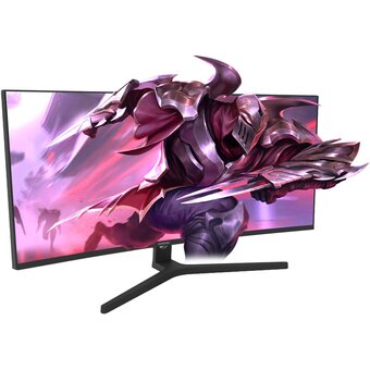  Монитор SunWind SM-34QV401 (SM34VG01) 34", черный 