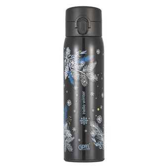  Термокружка GIPFEL 52062, 0.37л, черный 
