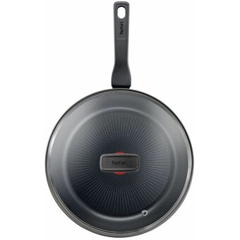  Сковорода Tefal Force 4218928, с крышкой, черный 