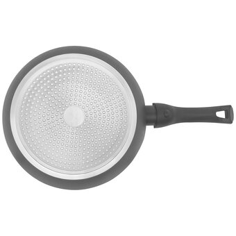  Сковорода Polaris Monolit 26F, без крышки, черный 