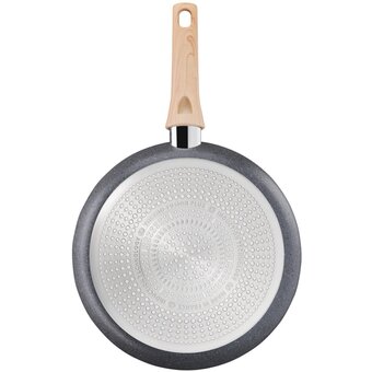  Сковорода Tefal Natural Force G2660772, 30см, без крышки, серый 