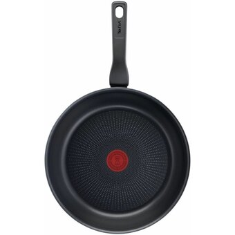  Сковорода Tefal Force 4218928, с крышкой, черный 