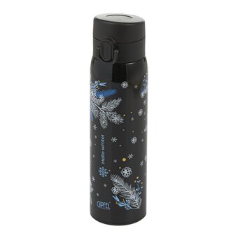  Термокружка GIPFEL 52062, 0.37л, черный 