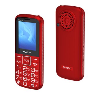  Мобильный телефон MAXVI B21ds up Red 