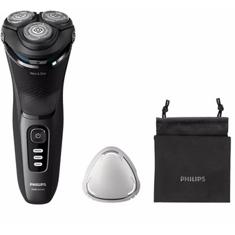  Бритва роторная Philips S3244/12 черный 