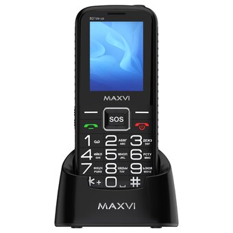  Мобильный телефон MAXVI B21ds up Black 