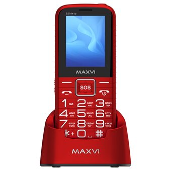  Мобильный телефон MAXVI B21ds up Red 