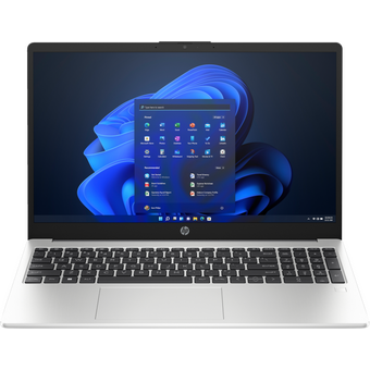  Ноутбук HP 250 G10 (85C50EA#UUQ) Core i5-1335U 15.6 FHD (1920x1080) AG UWVA 8GB (1x8GB) DDR4, 512GB SSD 1.5kg, Silver, DOS, KB Eng/Rus 