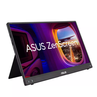  Монитор ASUS ZenScreen MB16AHV (90LM0381-B02370) 15.6", черный 