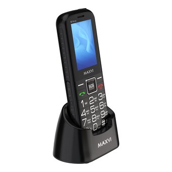  Мобильный телефон MAXVI B21ds up Black 
