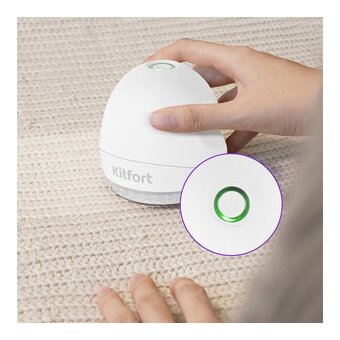  Машинка для удаления катышков KitFort КТ-4091 белый 