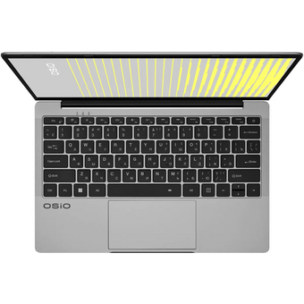  Ноутбук OSIO FocusLine F140A-002 14", 2023, IPS, AMD Ryzen 5 5560U 2.3ГГц, 6-ядерный, 8ГБ DDR4, 512ГБ SSD, AMD Radeon, Windows 11 Home 