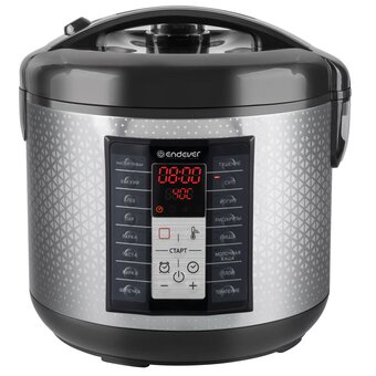  Мультиварка Endever Vita-122 черный/стальной 