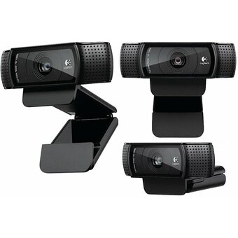  Web камера Logitech HD Pro C920 (960-001062) черный 