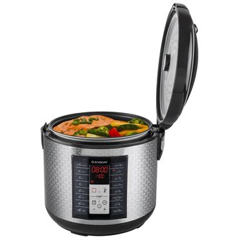  Мультиварка Endever Vita-122 черный/стальной 