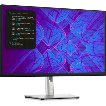  Монитор DELL P2723QE (210-BDFZ) 27", черный и серебристый 