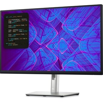  Монитор DELL P2723QE (210-BDFZ) 27", черный и серебристый 