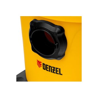  Строительный пылесос DENZEL RVC20 желтый, без АКБ, без ЗУ (28202) 