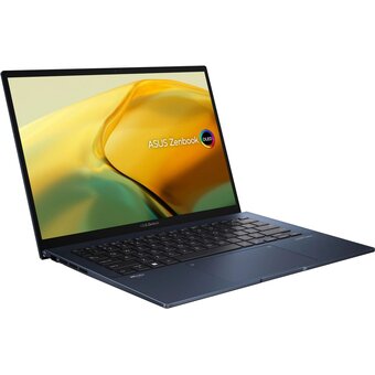  Ноутбук ASUS Zenbook 14 OLED UX3402VA-KM749 (90NB10G1-M015S0) 14", OLED, Intel Core i7 13700H 2.4ГГц, 14-ядерный, 16ГБ LPDDR5, 1ТБ SSD, Intel Iris Xe 