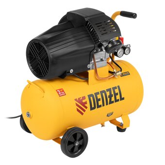  Компрессор поршневой DENZEL DCV1800/50 масляный (58168) 