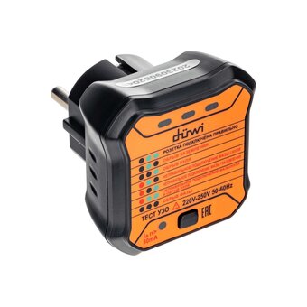  Тестер розеток и УЗО Duwi M6860 DIY (26009 7) 