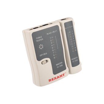  Тестер кабеля REXANT HT-C004 TL-468 (12-1006) RJ-45+RJ-11 