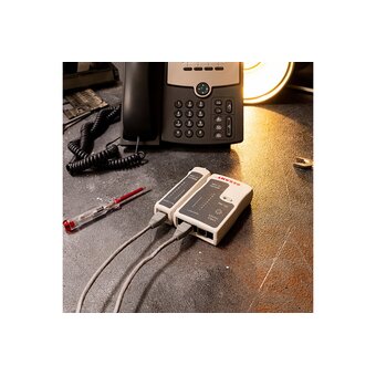  Тестер кабеля REXANT HT-C004 TL-468 (12-1006) RJ-45+RJ-11 