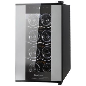  Винный шкаф TESLER WCV-080 Silver 