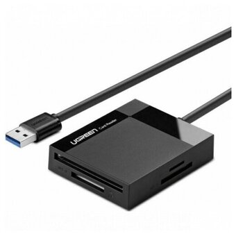  Картридер UGREEN CR125 30333 USB 3.0 All-in-One Card Reader 50cm Grey 