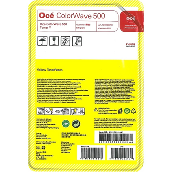 Тонер-картридж Canon 9787B001 Oce ColorWave 500 Yellow, 500г 