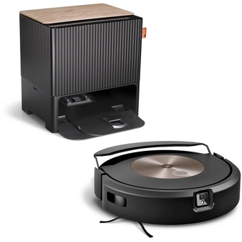  Робот-пылесос iRobot Roomba Combo J9+, 70Вт, черный/черный J955840RND 