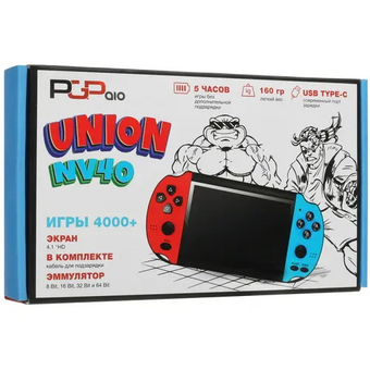  Игровая консоль PGP AIO Union NV40 Red/Blue 