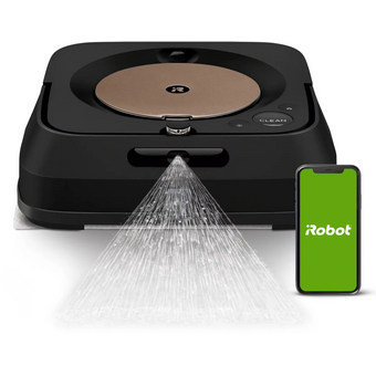  Робот-пылесос iRobot Braava Jet M6, 50Вт, черный/черный M613240 
