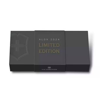  Складной нож Victorinox Evoke Alox LE 2024 0.9415.L24, функций 5, 136мм, коричневый, коробка подарочная 