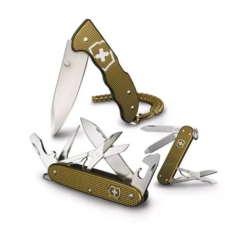  Складной нож Victorinox Classic SD Alox L E 2024 0.6221.l24, функций 5, 58мм, коричневый, коробка подарочная 