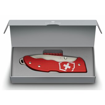  Складной нож Victorinox Evoke Alox 0.9415.d20, функций 5, 136мм, красный, коробка подарочная 