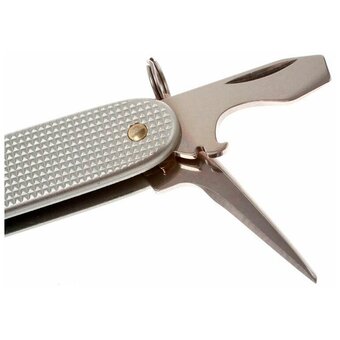  Складной нож Victorinox Pioneer Alox 0.8201.26, функций 8, 93мм, серебристый, коробка картонная 