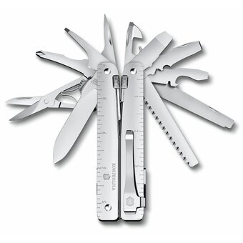  Мультитул Victorinox SwissTool MX Clip 3.0327.MKB1, 26 функций, серебристый 