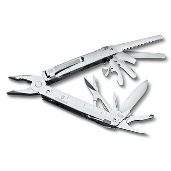 Мультитул Victorinox SwissTool MX Clip 3.0327.MKB1, 26 функций, серебристый 