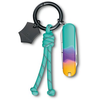  Складной нож Victorinox Classic SD Sydney Style 0.6223.e222, функций 7, 58мм, бирюзовый, коробка подарочная 