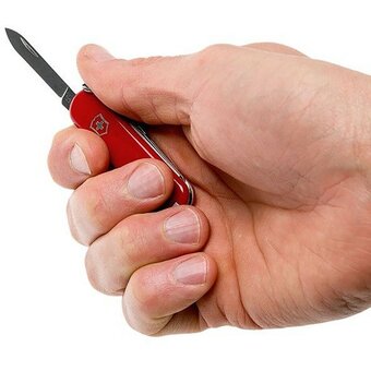  Складной нож Victorinox Wenger 0.6423.91, функций 7, 65мм, красный, коробка картонная 