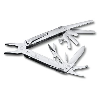  Мультитул Victorinox SwissTool MX Clip 3.0327.MKB1, 26 функций, серебристый 