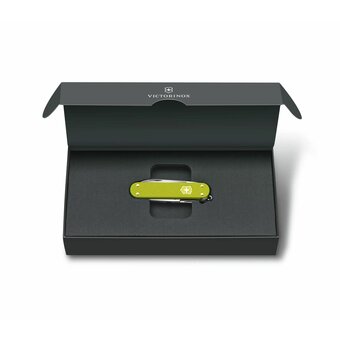  Складной нож Victorinox Alox Classic 0.6221.l23, функций 5, 58мм, желтый, коробка подарочная 